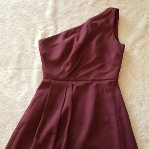 David's Bridal Knee Length Dress